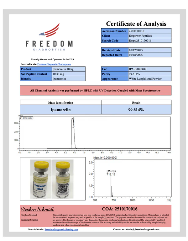 Ipamorelin - Growth and Performance Peptide 2 Ipamorelin - Growth and Performance Peptide - Image 2