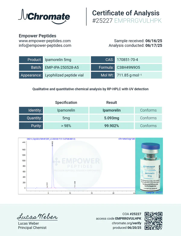 Ipamorelin - Growth and Performance Peptide 4 Ipamorelin - Growth and Performance Peptide - Image 4