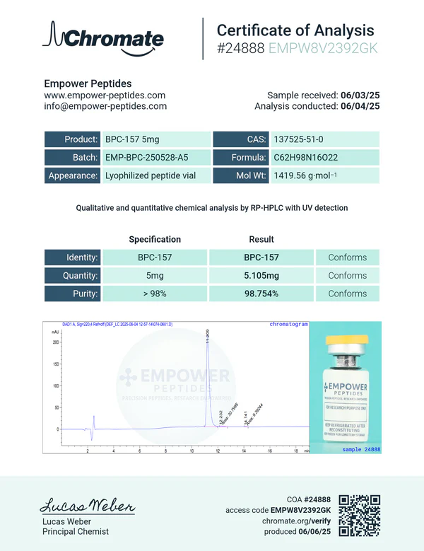 BPC-157 - Recovery and Repair Peptide 5 BPC-157 - Recovery and Repair Peptide - Image 5