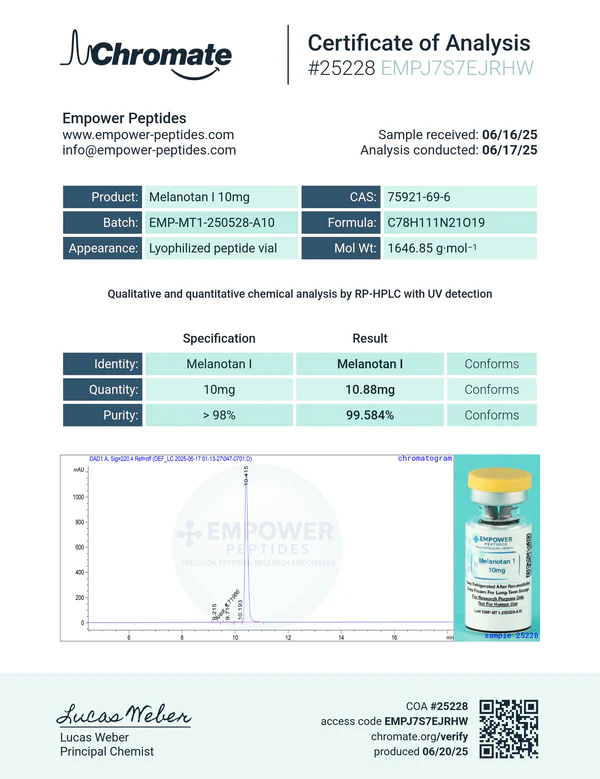 Melanotan I 2 Melanotan I - Image 2