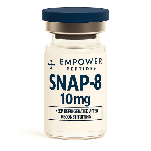 SNAP-8 10mg 1 Empower Peptides SNAP-8 10mg vial – Research-grade anti-wrinkle peptide