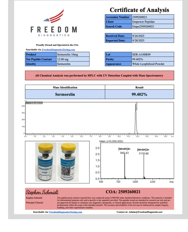 Sermorelin - Hormone Balance Research Peptide 4 Sermorelin - Hormone Balance Research Peptide - Image 4