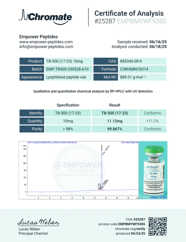 TB-500 (Thymosin Beta-4) - Recovery and Repair Peptide 4 TB-500 (Thymosin Beta-4) - Recovery and Repair Peptide - Image 4